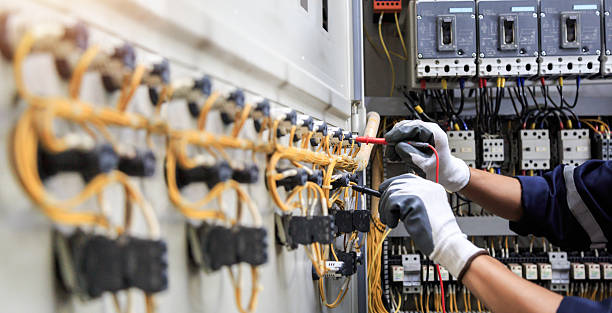 Professional Electrician technician working in Palmer Heights, PA